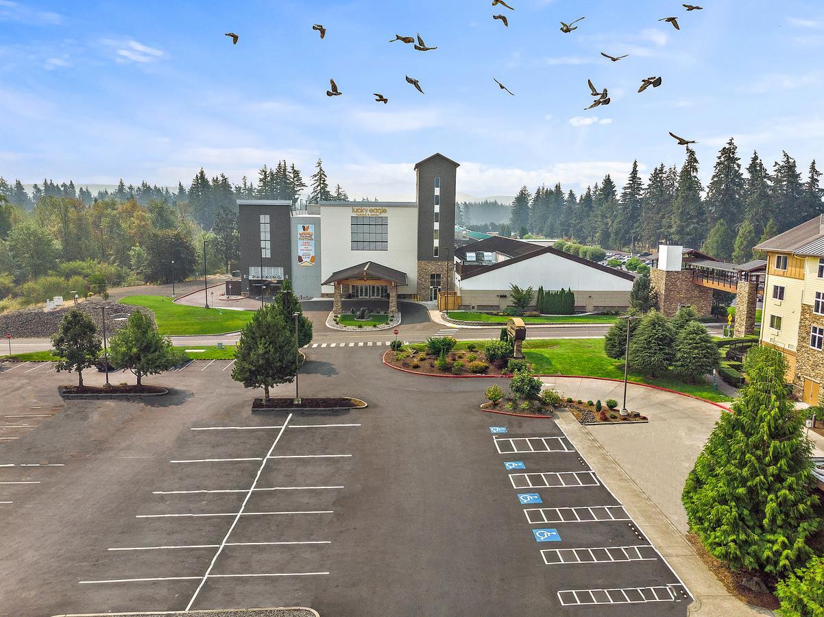 Lucky Eagle Casino & Hotel Rochester Exterior foto